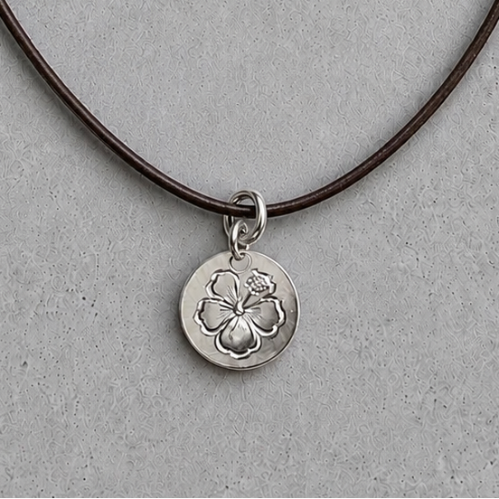 Hibiscus - Collier double