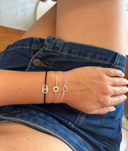 Mini rond - Bracelet plaqué