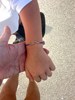 Vague - Bracelet plaqué